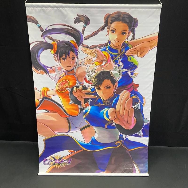 春麗＆パイ・チェン＆シャオユウ 描き下ろしB2タペストリー 「3DS