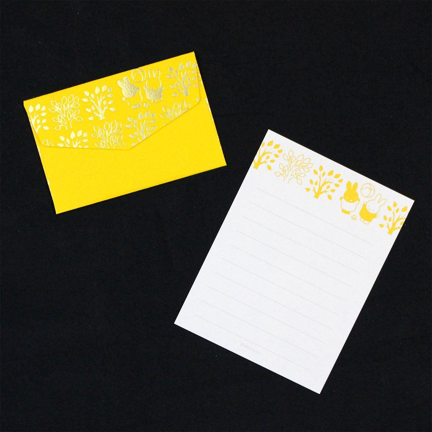 こうえん ミッフィーミニメッセージ レターセット レ MY 4 YX 5 P マルアイ