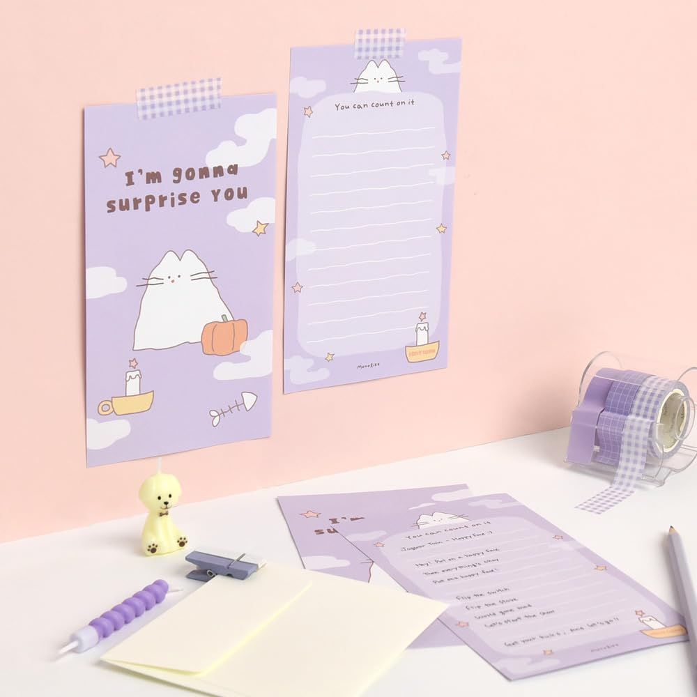 ミニレターペーパーと封筒セット