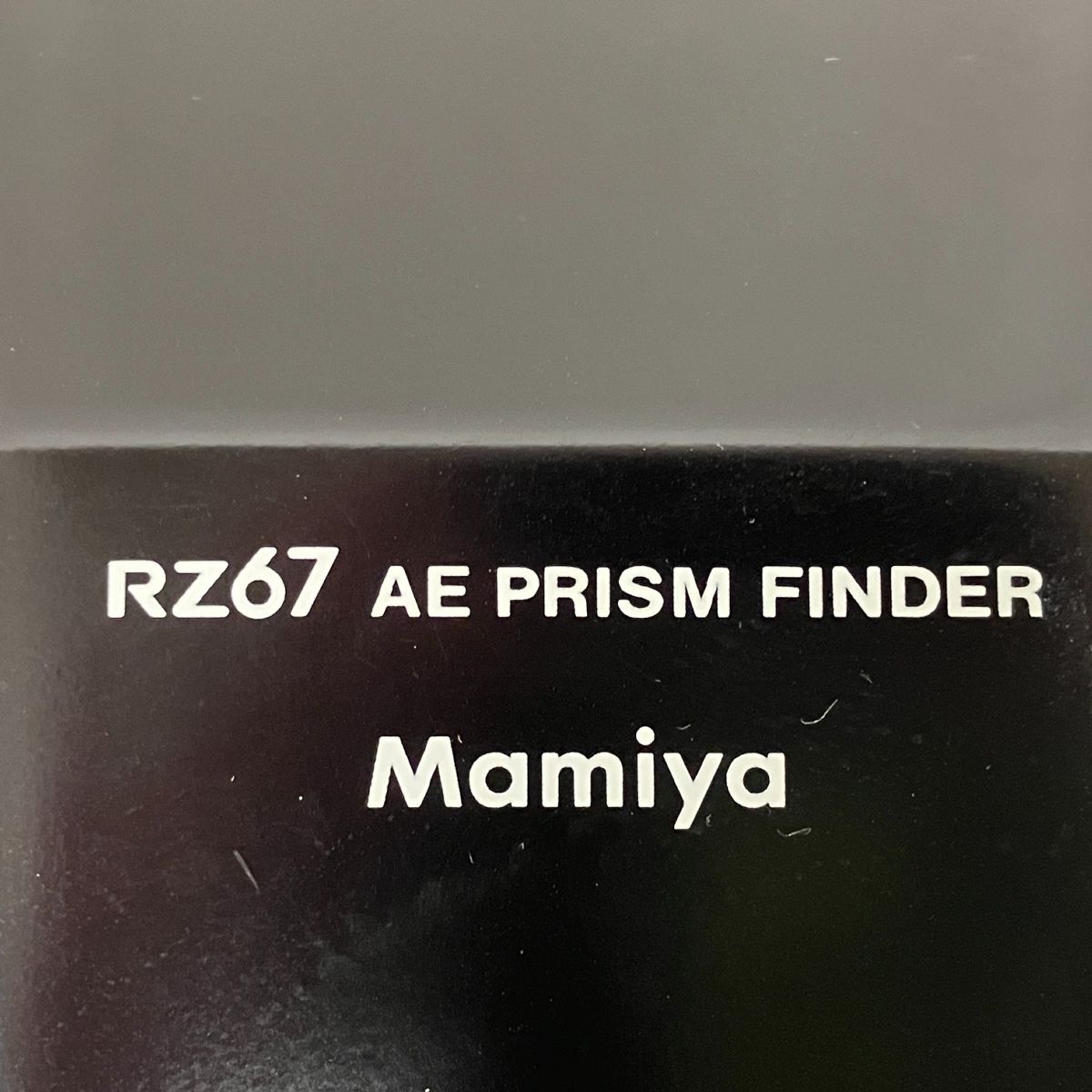 Mamiya RZ67 AE PRISM FINDER マミヤ プリズムファインダー ジャンク