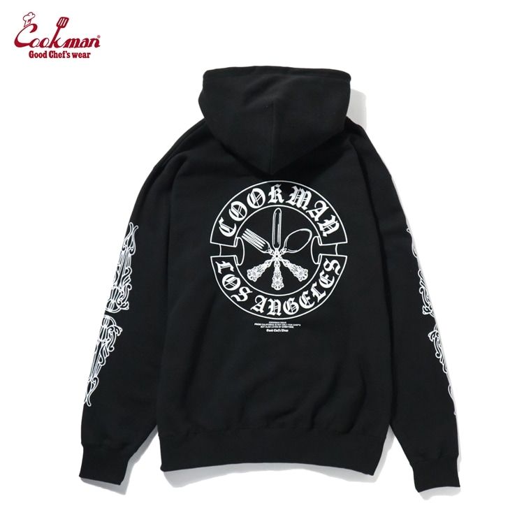 COOKMAN クックマン Zip Hoodie Cutlery ジップフーディー パーカー 