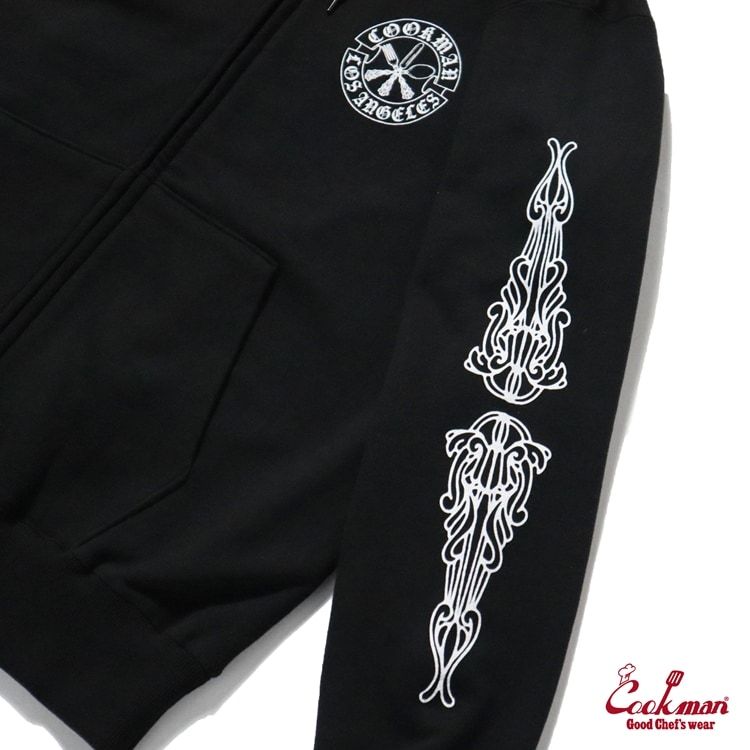COOKMAN クックマン Zip Hoodie Cutlery ジップフーディー パーカー 