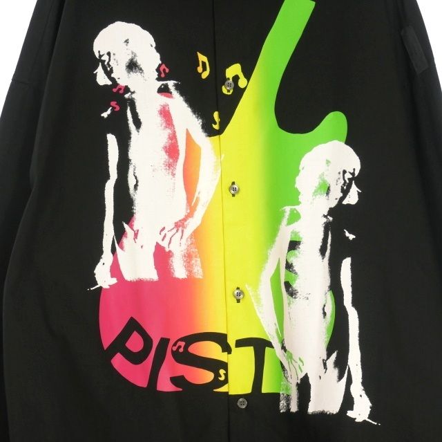 キディル KIDILL 25SS Seditionaries Round Collar Shirt オーバー