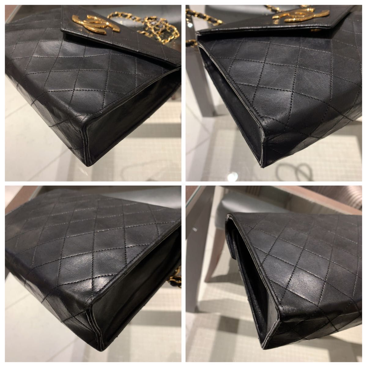 はな様♡CHANEL ラムスキン デカココ　マトラッセ 斜めがけ はな様♡CHANEL ラムスキン デカココマトラッセ 斜めがけ