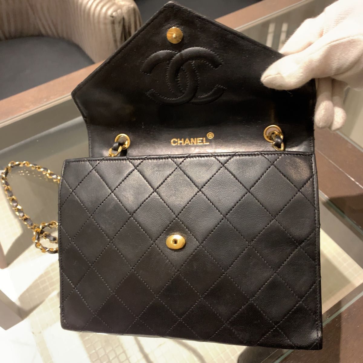 ◎本物 美品 CHANEL シャネル マトラッセ チェーンショルダー デカココ