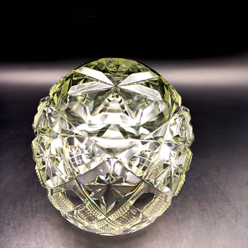 薩摩切子　薩摩びーどろ工芸　薩摩刻印あり 薩摩びーどろ工芸】薩摩切子 薩摩ブラウン オールド | 藤巻百貨店