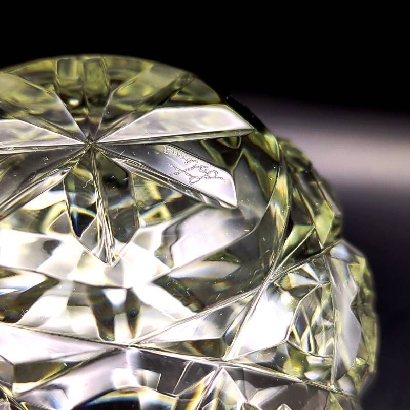 薩摩切子　薩摩びーどろ工芸　薩摩刻印あり s345 ＜ふるさと納税限定＞薩摩切子「私美(しび)オールド」 鹿児島