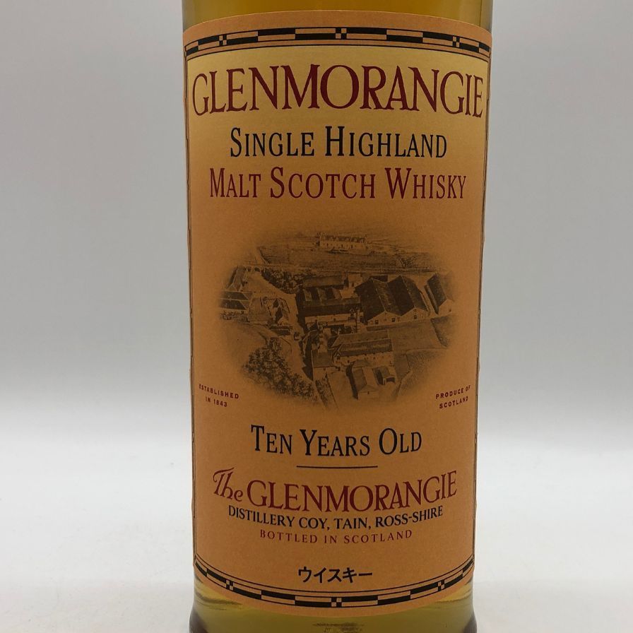 【古酒】グレンモーレンジ モルトウイスキー 10年 750ml グレンモーレンジ 10年 スコッチウイスキー 750ml 箱付き | お酒買取