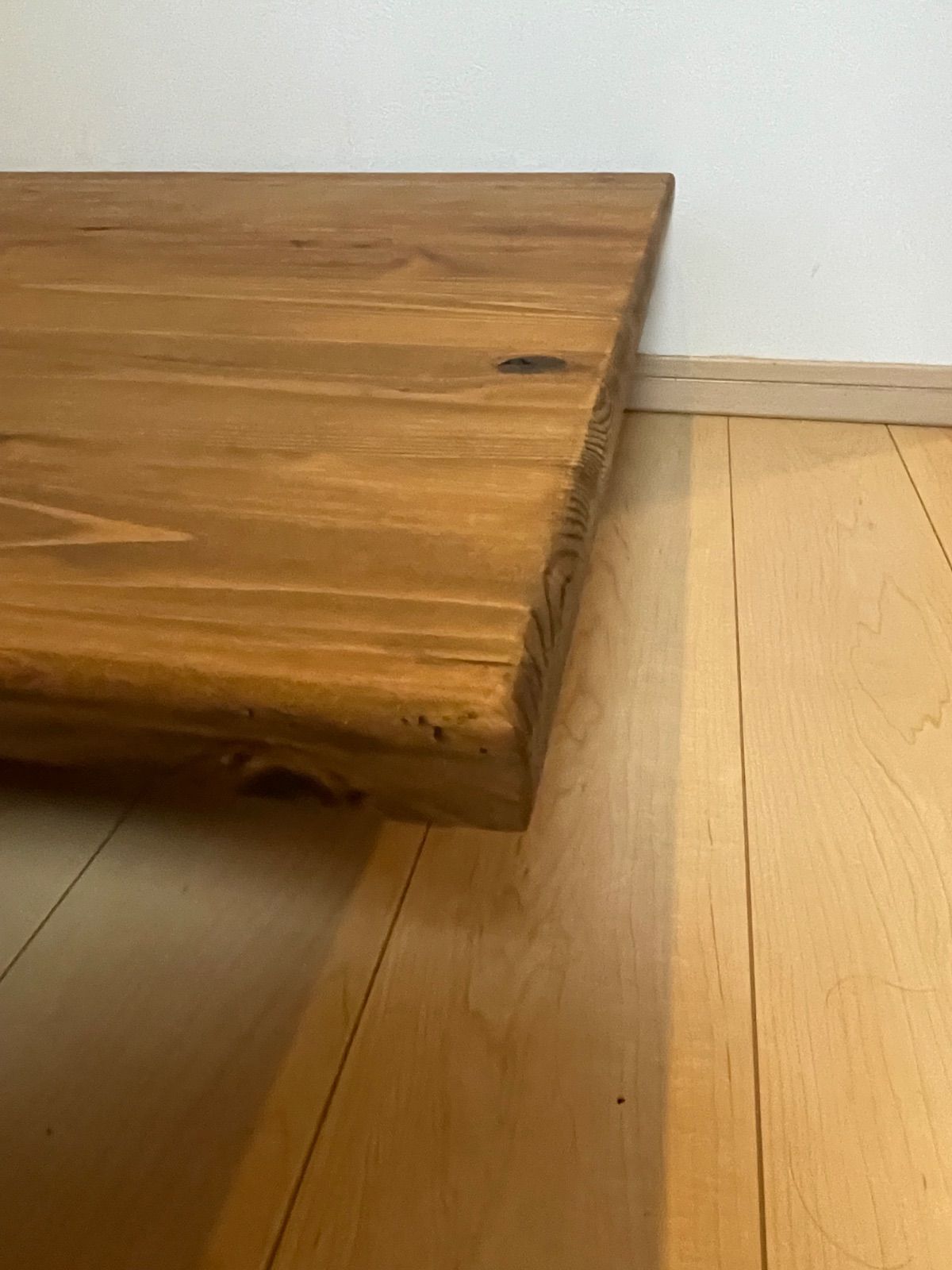 杉無垢 テーブル天板のみ　ローテーブル　こたつ　ワトコオイル仕上げ 杉無垢 テーブル天板のみ ローテーブル こたつ ワトコオイル仕上げ