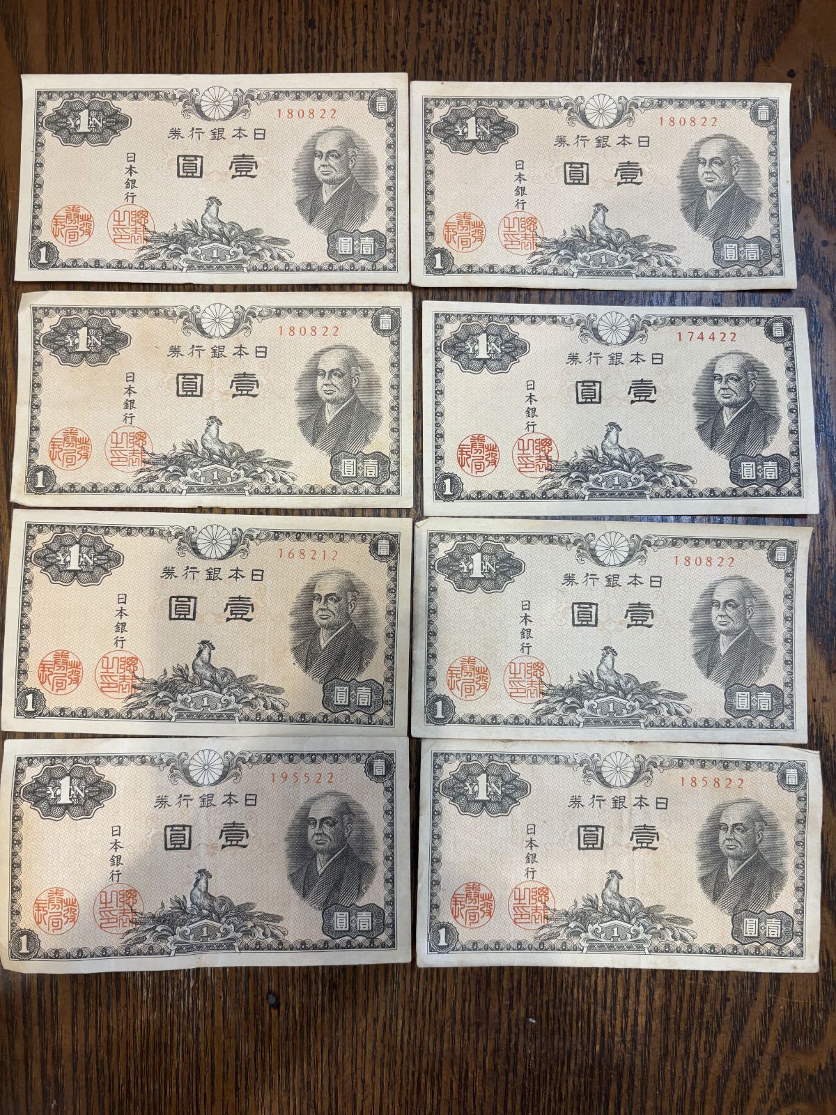 古銭古札二宮尊徳の肖像が入った一円札壹圓1旧札 12枚 - メルカリ