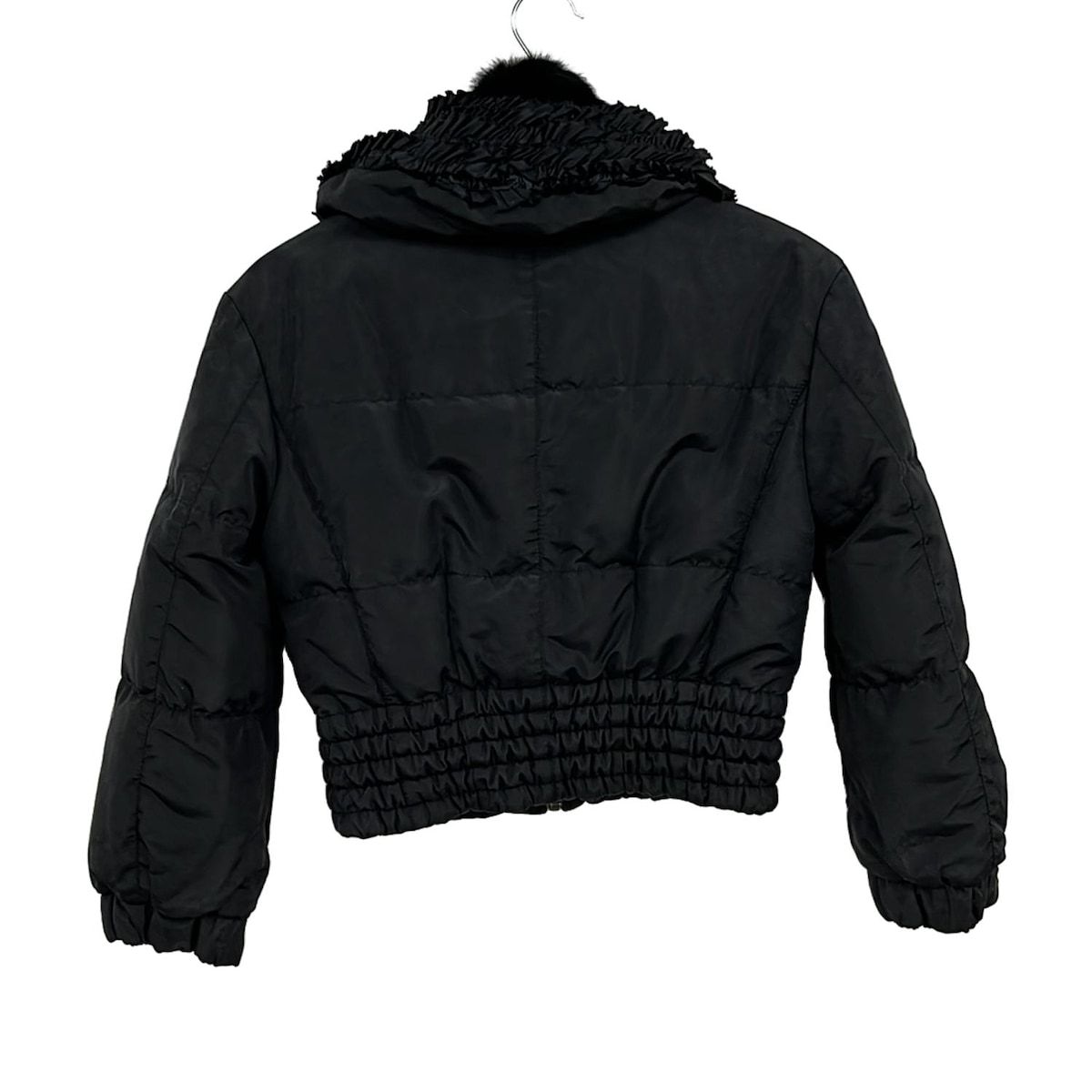 PRADA(プラダ) ブルゾン サイズ36 S レディース - 黒 長袖/ミンク