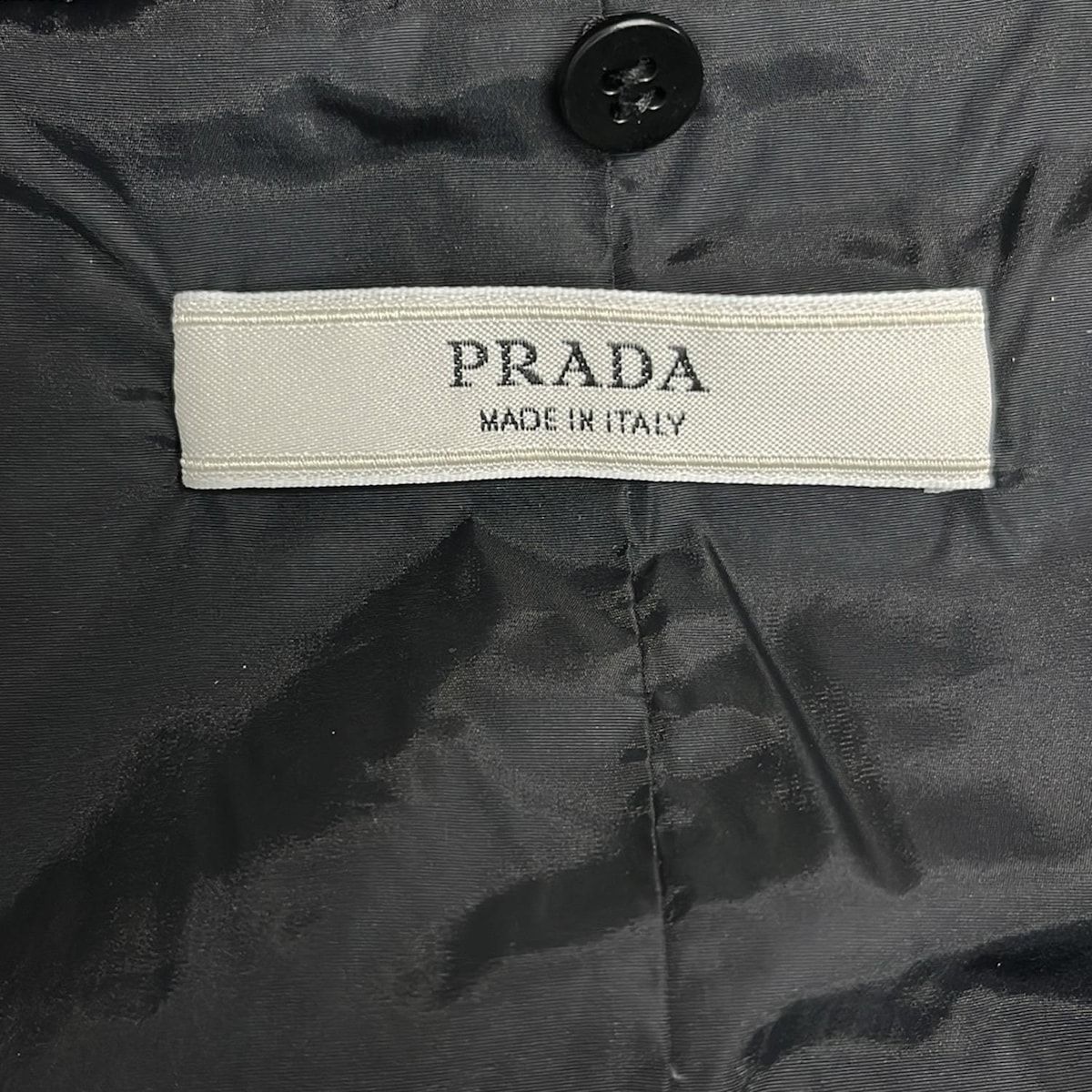 (希少・美品)プラダ　定価180万総ミンクショートブルゾン　サイズ36 PRADA(プラダ) ブルゾン サイズ36 S レディース - 黒 長袖/ミンク