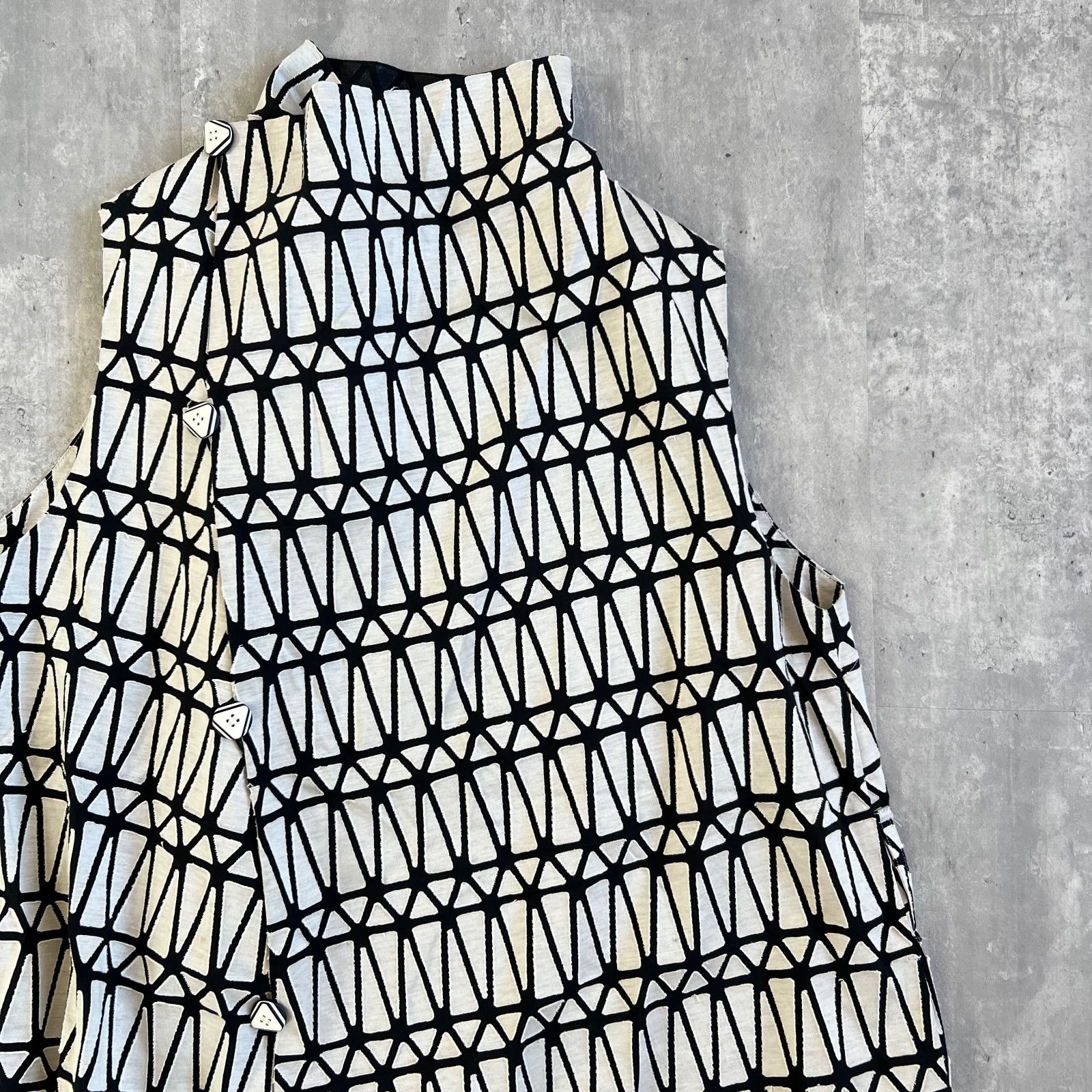 イッセイミヤケのベスト ISSEY MIYAKE / イッセイミヤケ 17SS Cut＆Stick ハイネックロング