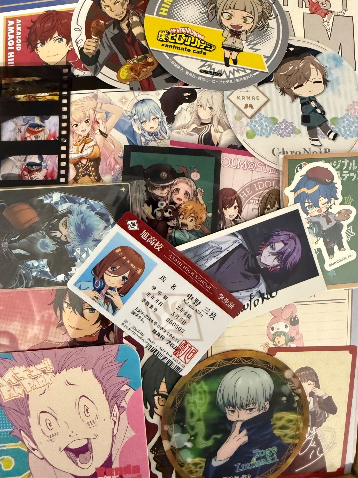 紙類 アニメ ゲーム まとめ売り 大量 コースター ポストカード カード