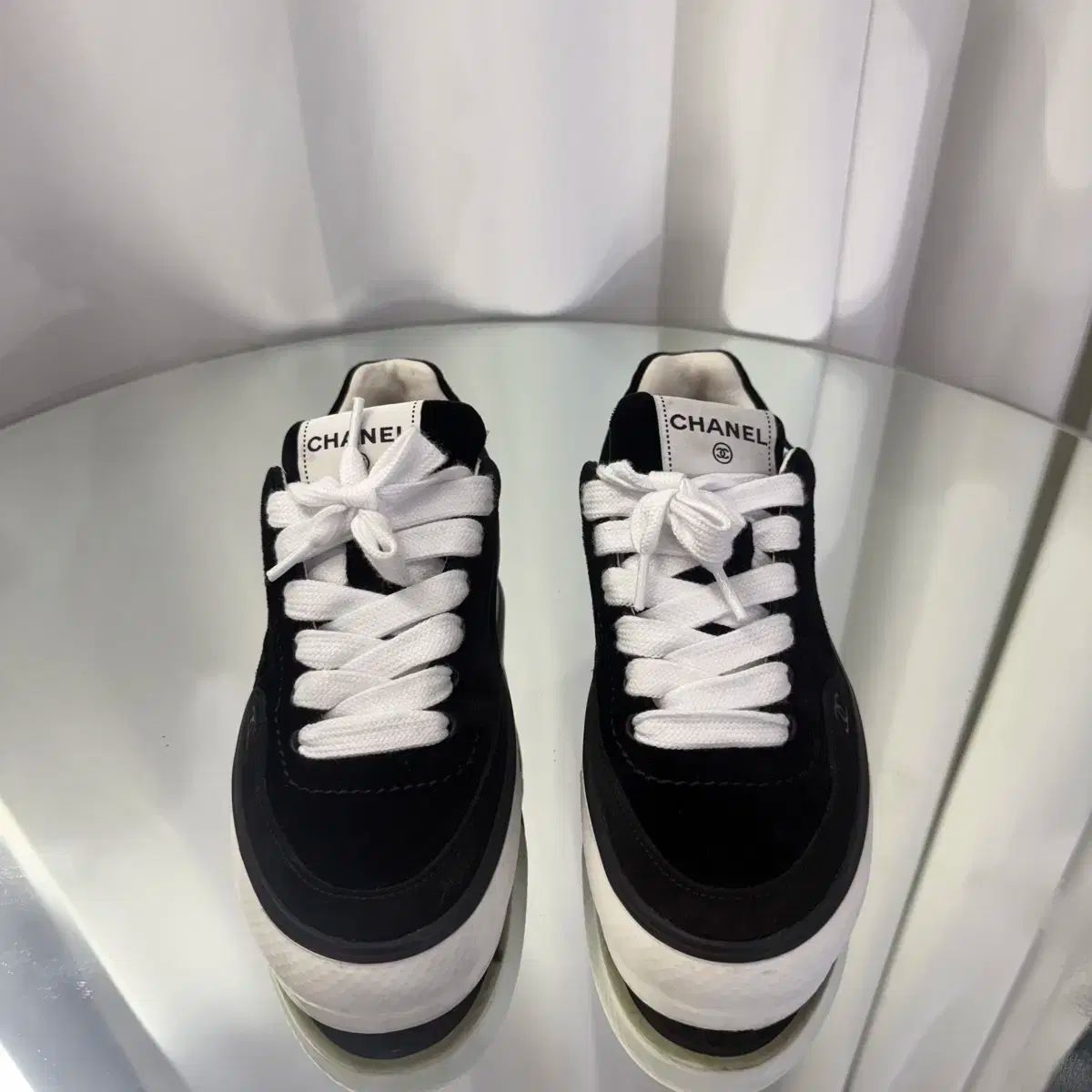 国内正規店購入 CHANEL シャネル スウェード ベルベット スニーカー 43 国内正規店購入 CHANEL シャネル スウェード ベルベット スニーカー 43