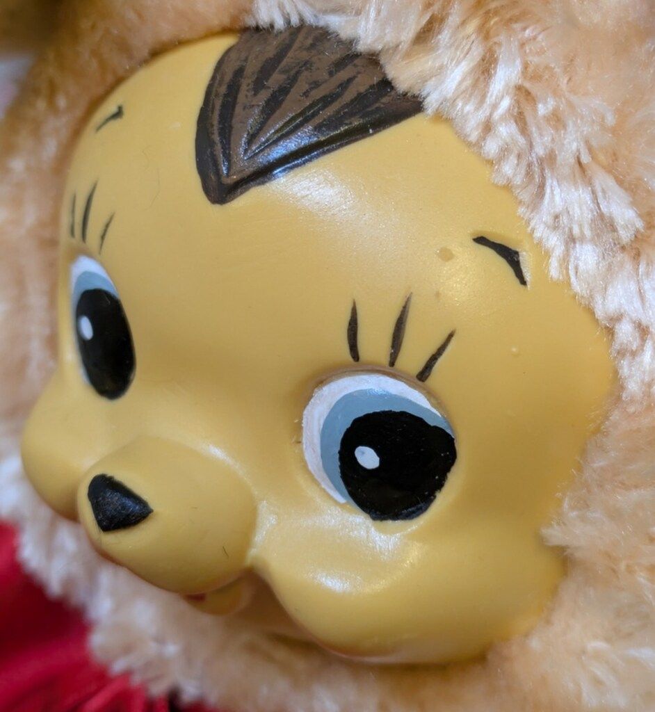 Toyfield/Teddy bear company 大塚勝俊 ラバーフェイス ピンク - メルカリ