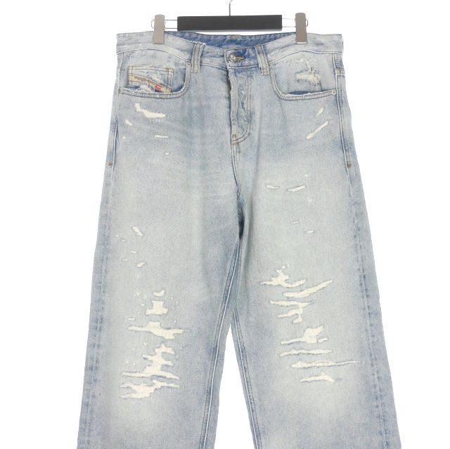 ディーゼル DIESEL Relaxed Jeans 2001 D-MACRO ダメージ加工 デニム 