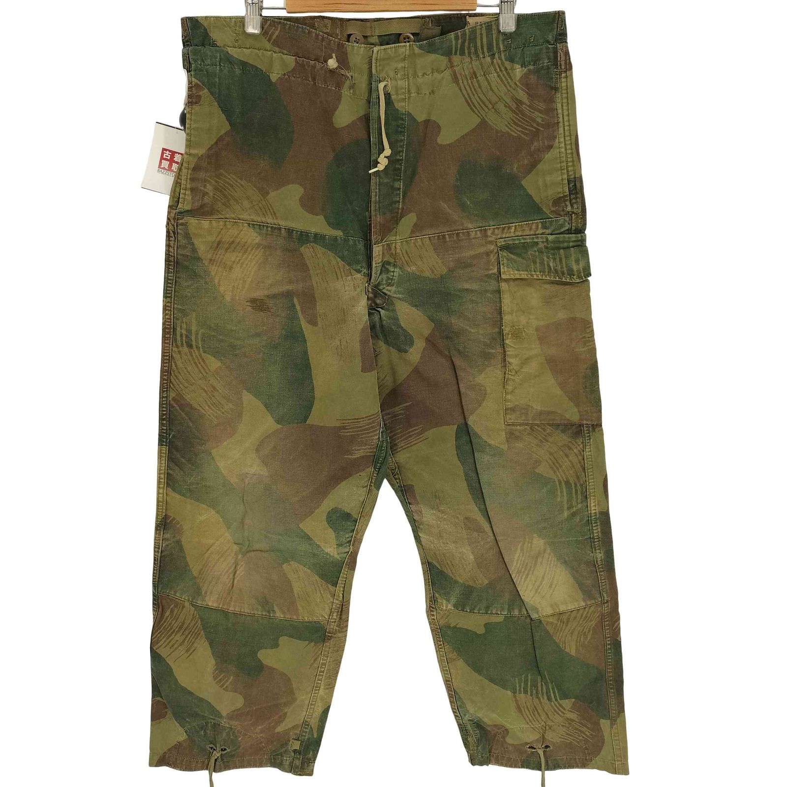 ベルギー軍　ブラッシュカモストロークパンツ　後期　50s 売り切り金額❗️❗️❗️❗️❗️ 50s ベルギー軍 ブラッシュストロークカモパンツ 後期