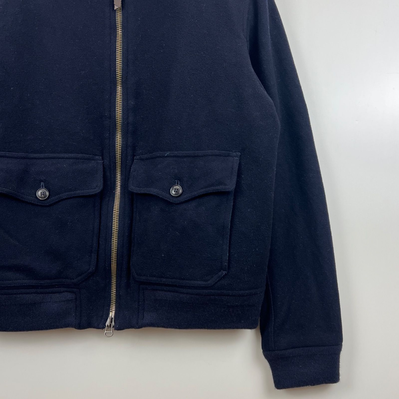 POLO by Ralph Lauren 00s old wool flight jacket A-2 L ポロバイ