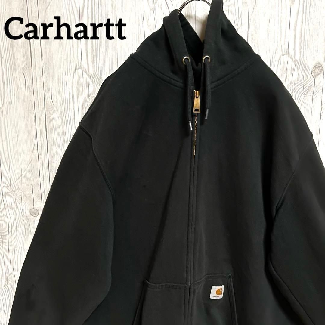 Carhartt カーハート フーディ―ジップスウェットパーカー メンズXL
