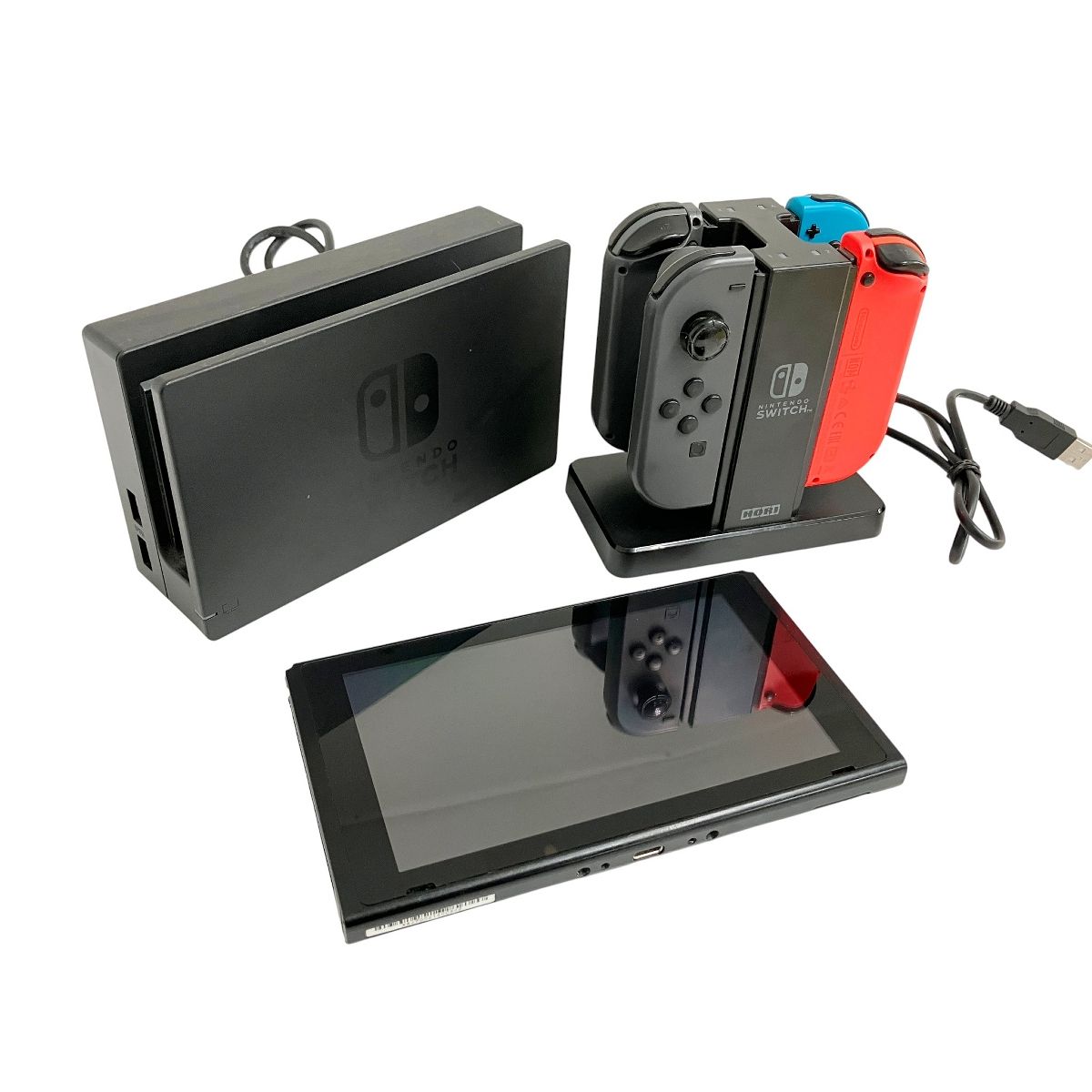 Nintendo Switch HAC-001 本体 旧型 Joy-Con ジャンク O10615836