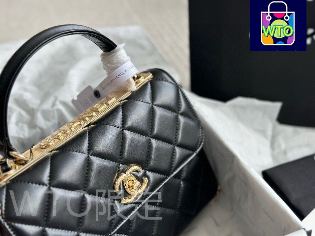CHANEL❣️トレンディCC❣️トップハンドル✨ハンドバッグ✨チェ―ンバッグ CHANEL シャネル トレンディCC トップハンドルバッグ ランダム番