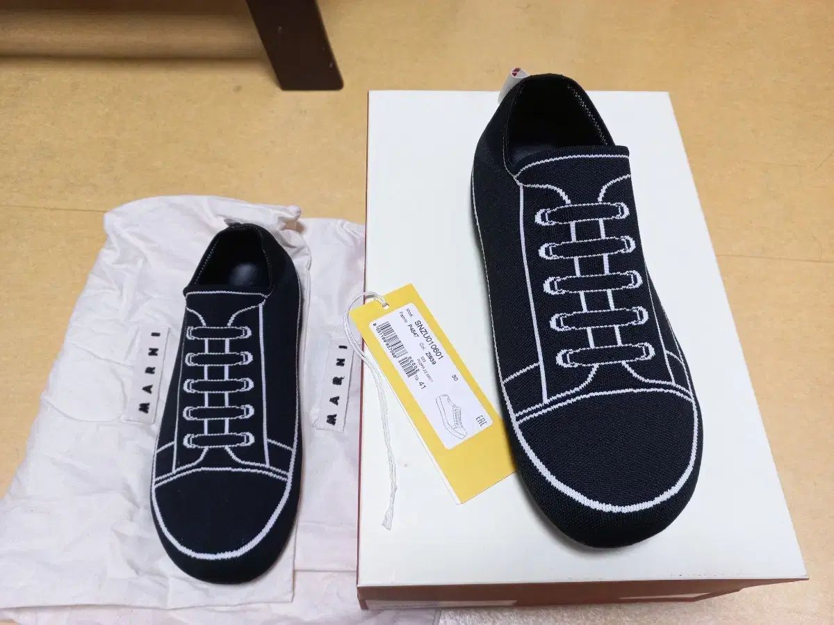 260 マルニ シルエット ニット スニーカー 41 サイズ 新品 - メルカリ