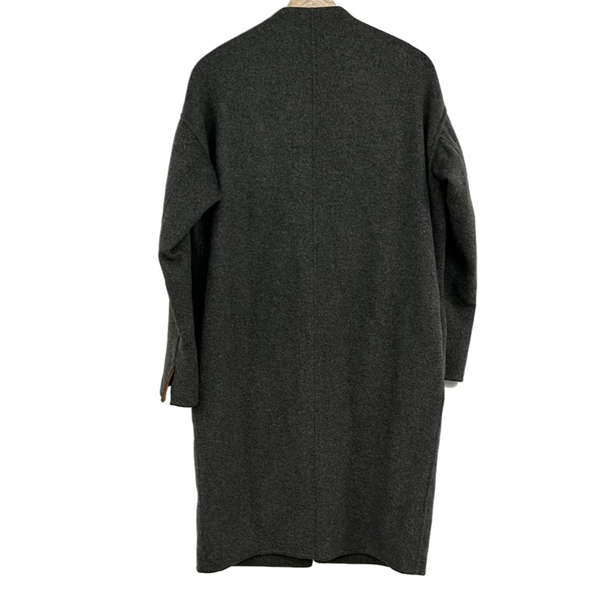 ENFOLD グレー ロングコート サイズ36 ENFOLD グレー ロングコート サイズ36