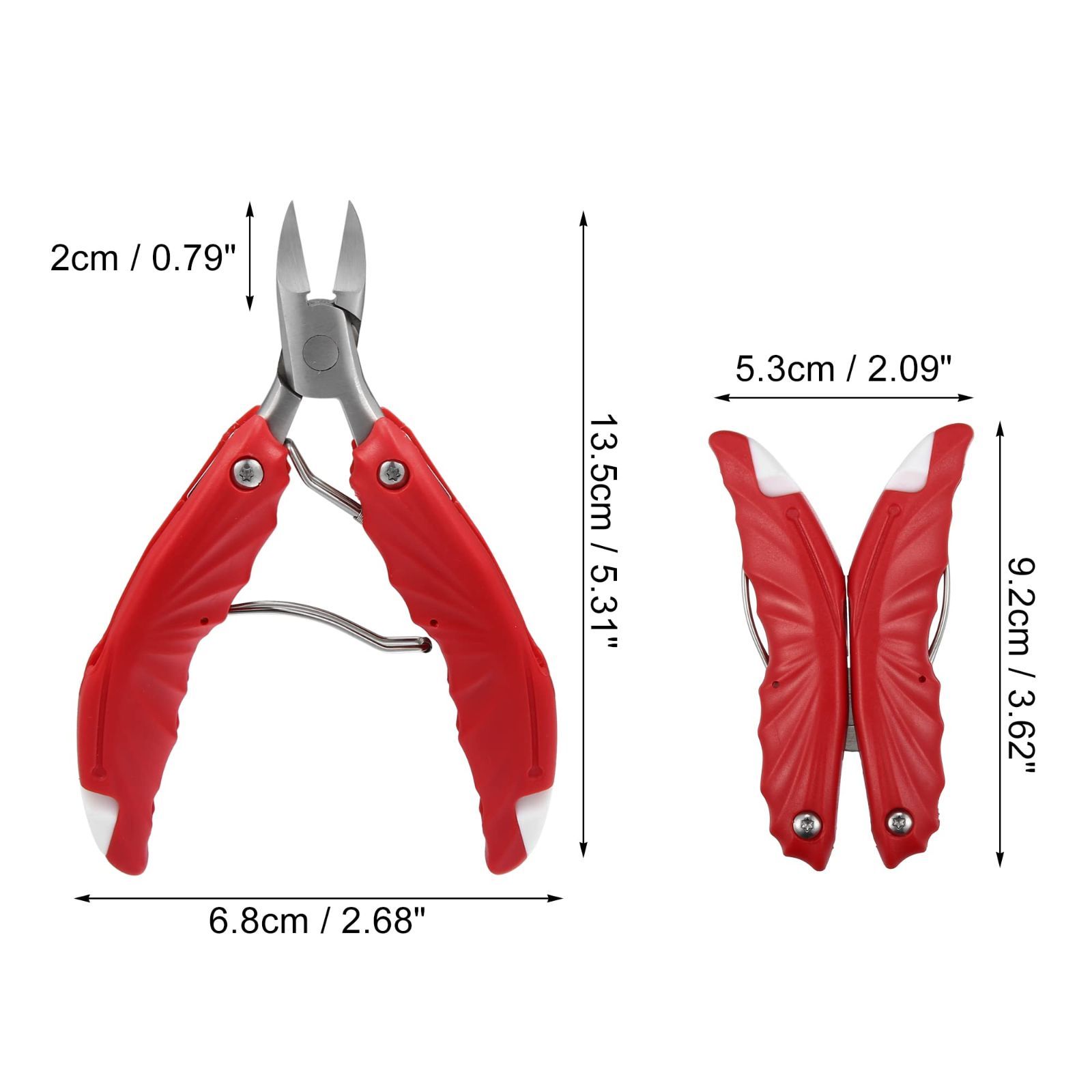 厚い爪用足爪切りキット