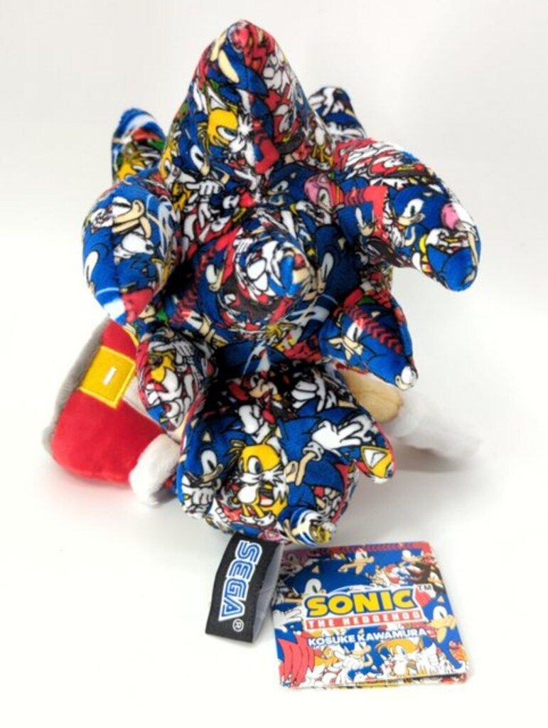 SEGA セガストア限定 ぬいぐるみ 河村康輔 ソニック・ザ・ヘッジホッグ