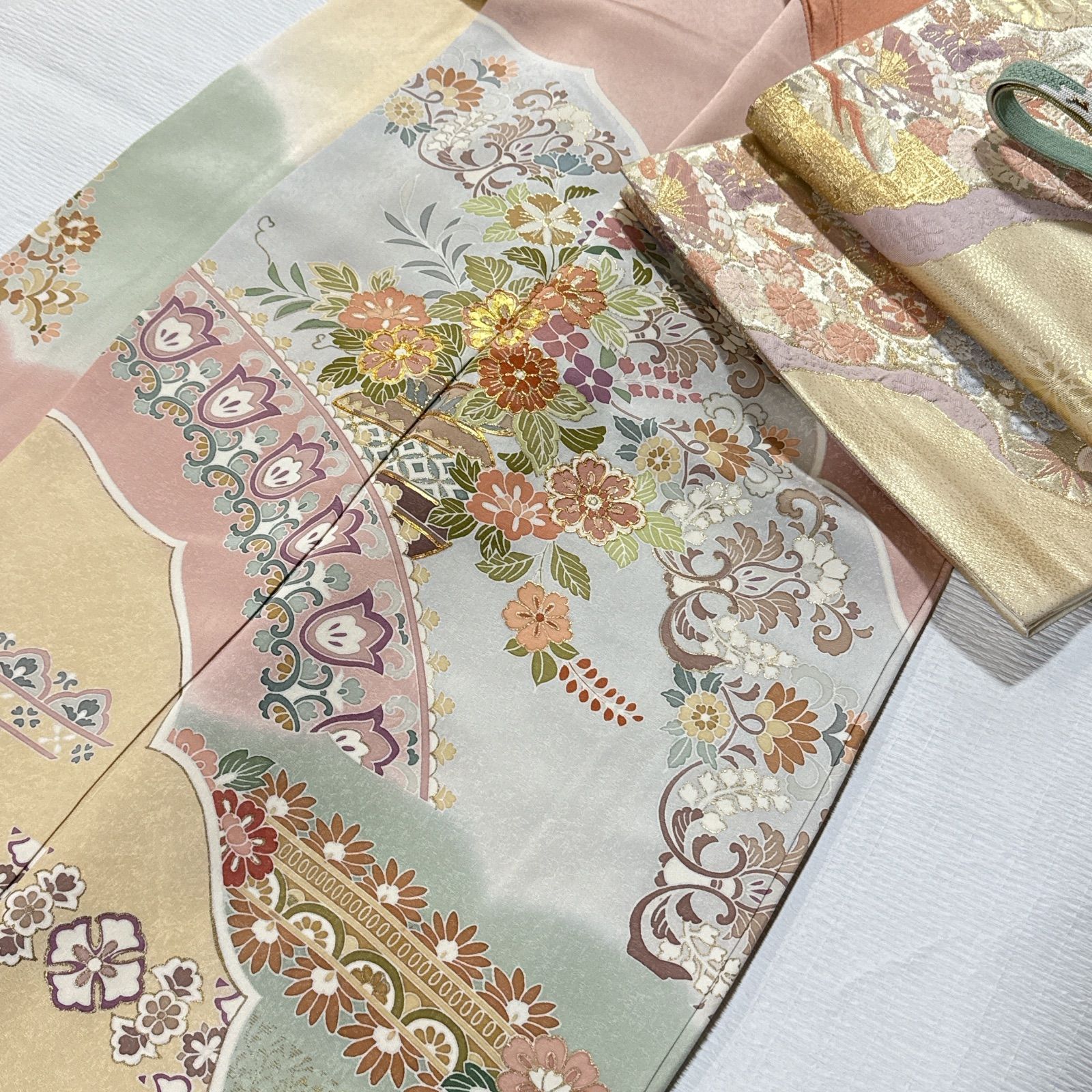 訪問着 袋帯 正絹 フルセット - メルカリ