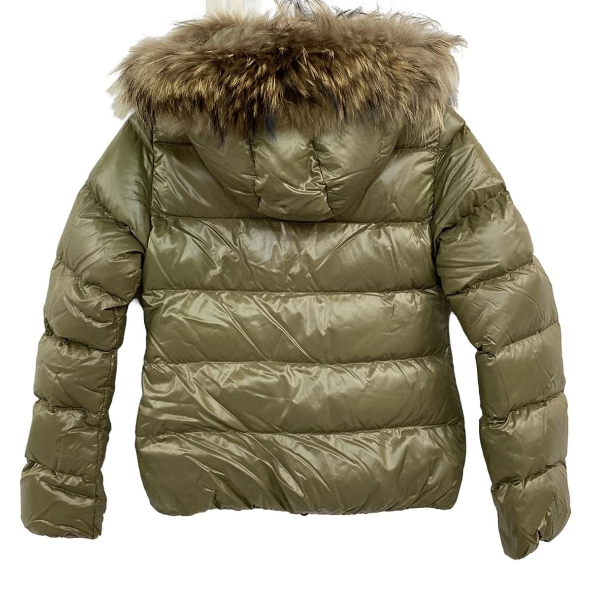 DUVETICA デュベティカ　カーキ ダウンジャケット ファー付き DUVETICA(デュベティカ) ダウンジャケット サイズ38 S レディース