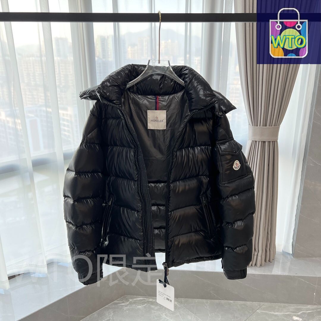 本日限定値下げ　MONCLER ブラック ダウンジャケット　モンクレール MONCLER モンクレール ダウンジャケット ブラック｜本日限定特価｜新品