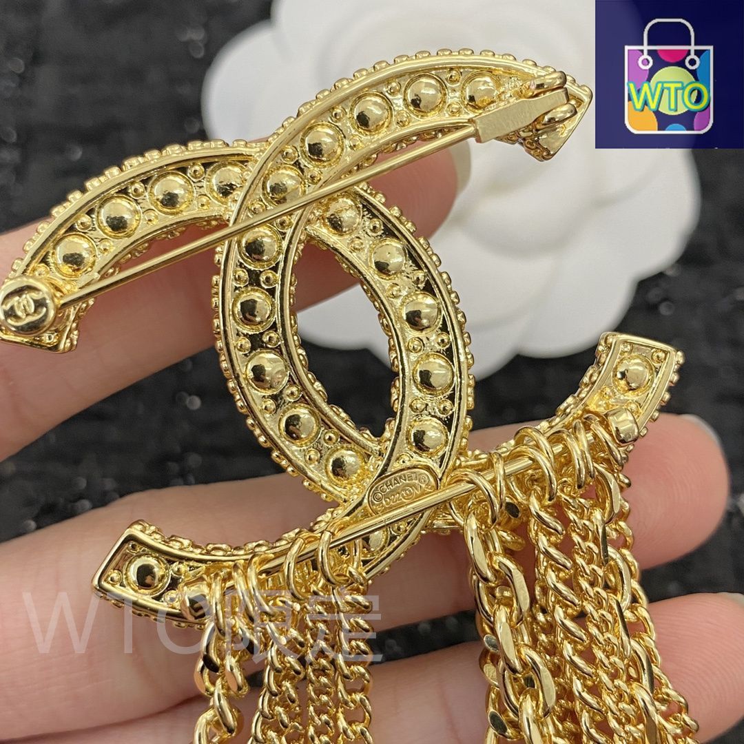 今日特価】CHANEL シャネル 23 年 ダブル C チェーン フランス式