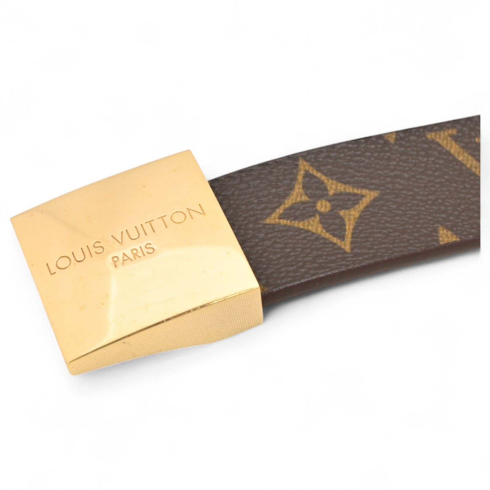 ルイヴィトン モノグラム サンチュールキャレ ベルト Aランク lv8028ee