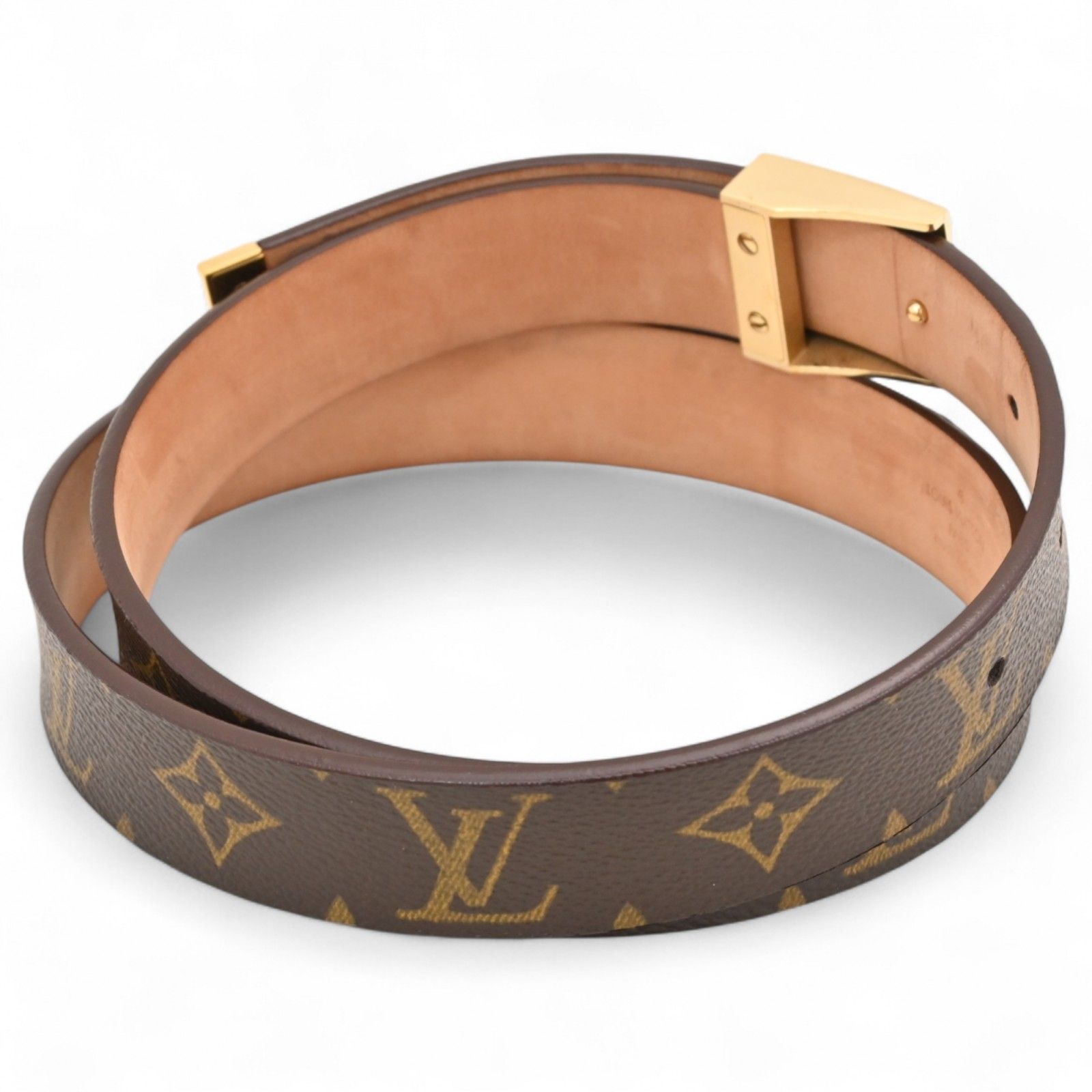 ルイヴィトン モノグラム サンチュールキャレ ベルト Aランク lv8028ee