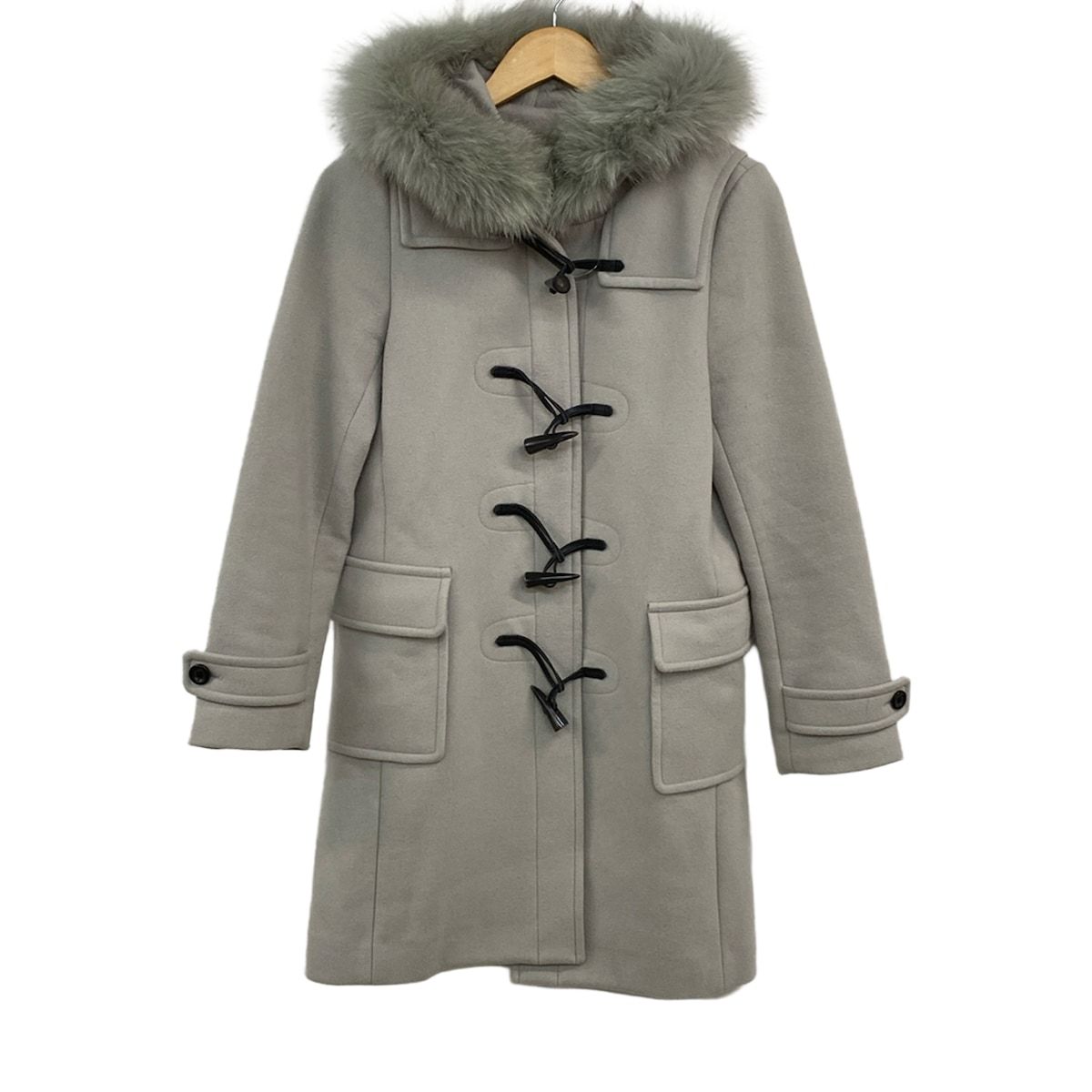 シップス　ファー　ダッフルコート　38 グレー セール】 ファーダッフルコートgray◇ （その他アウター）｜SHIPS