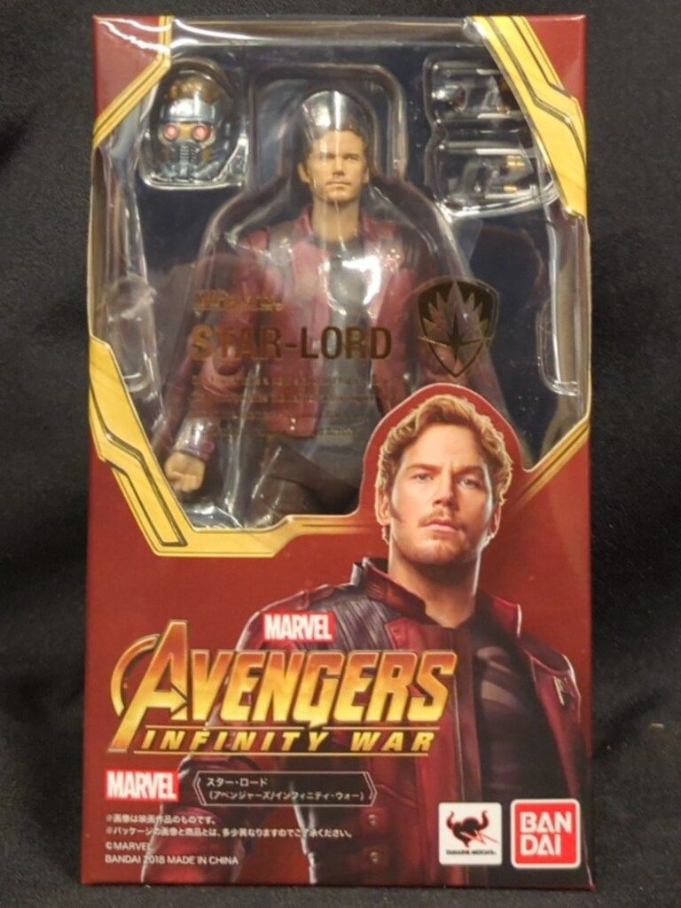  バンダイ S.H.Figuarts AVENGERS INFINITY WAR スター・ロード (アベンジャーズ/インフィニティ・ウォー) フィギュア