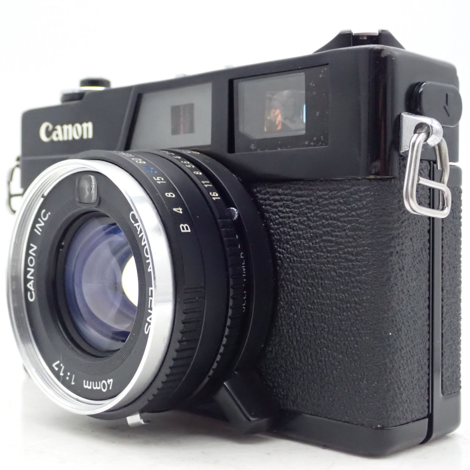 【美品ジャンク】Canon Canonet QL17 G-III ブラック CANON CANONET QL17 GIII Black Rangefinder 35mm Film Camera from