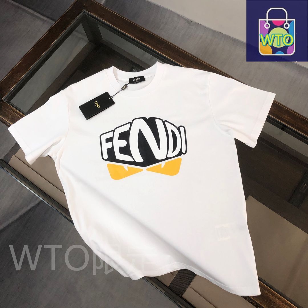 本日限定特価】FENDI クルーネックTシャツ - 高品質コットンで快適な着