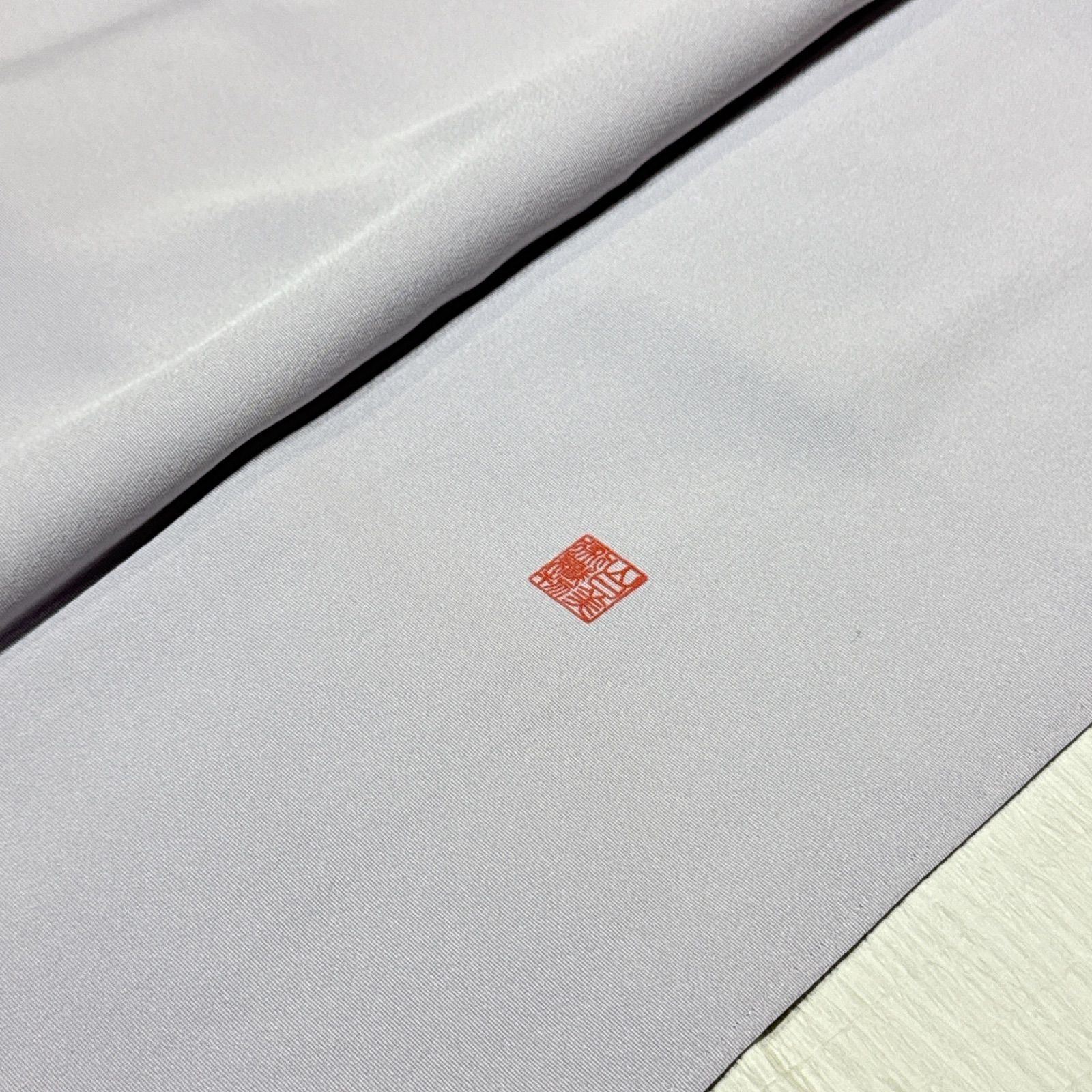 山口美術織物 付下げ 袋帯 フルセット 正絹 刺繍 薄紫 - メルカリ