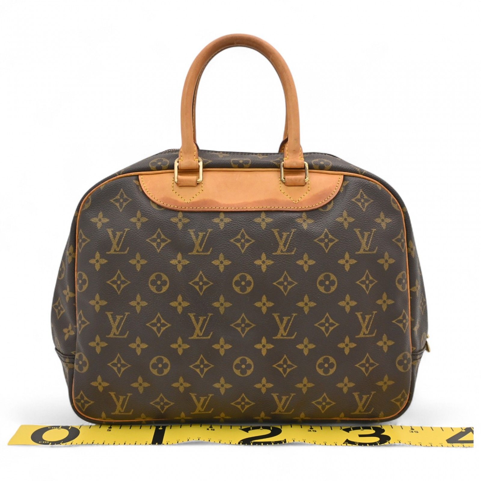 ルイヴィトン モノグラム ドーヴィル ハンドバッグ Bランク lv8522cc