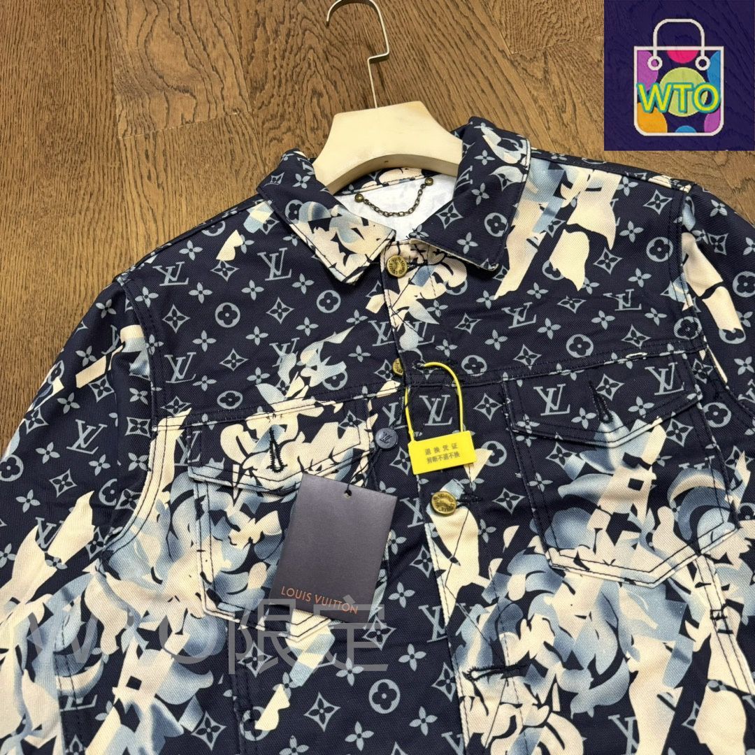 Louis Vuitton × 草間彌生 コラボ フラワーモノグラム デニム