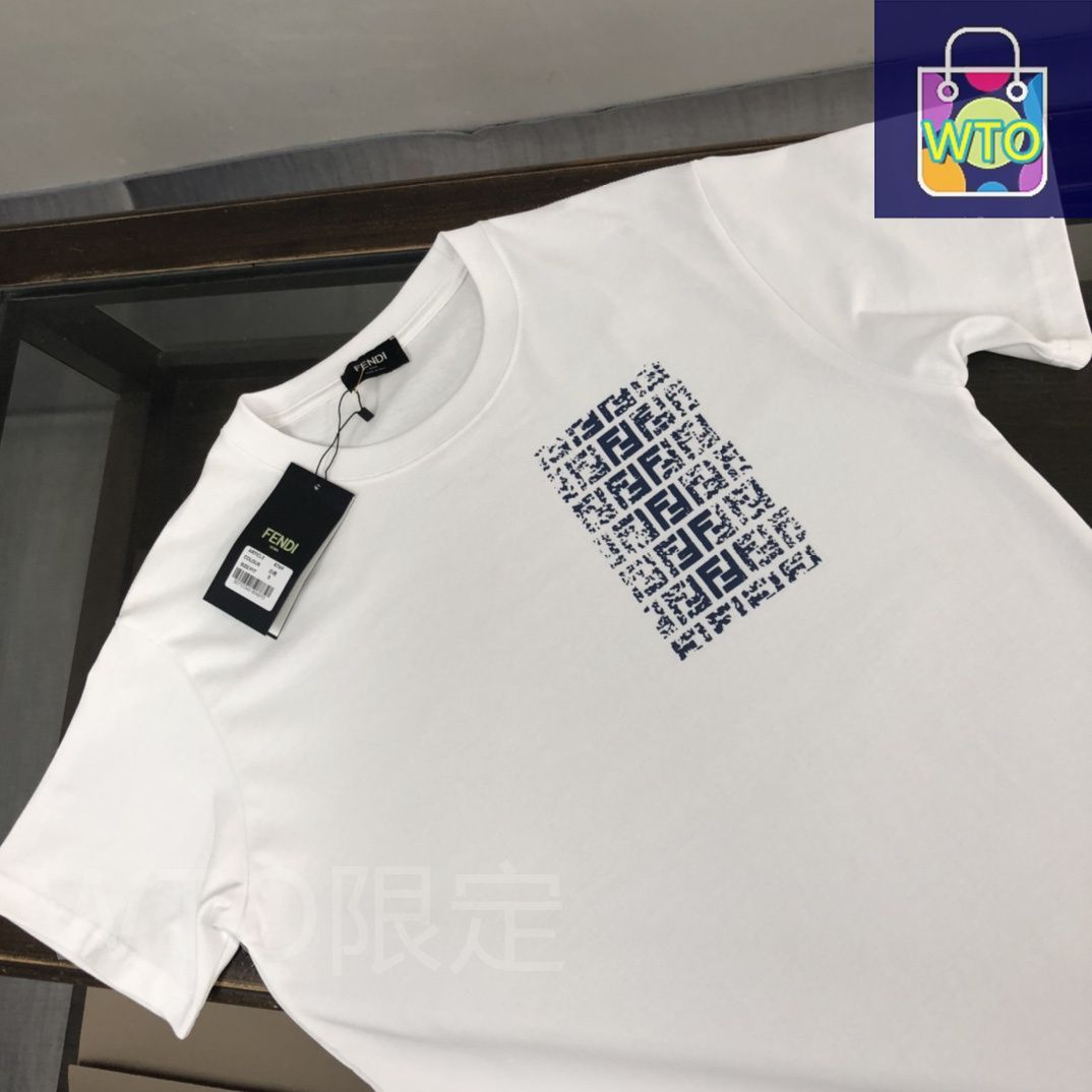 本日限定特価】FENDI クルーネックTシャツ - 高品質コットンで快適な着