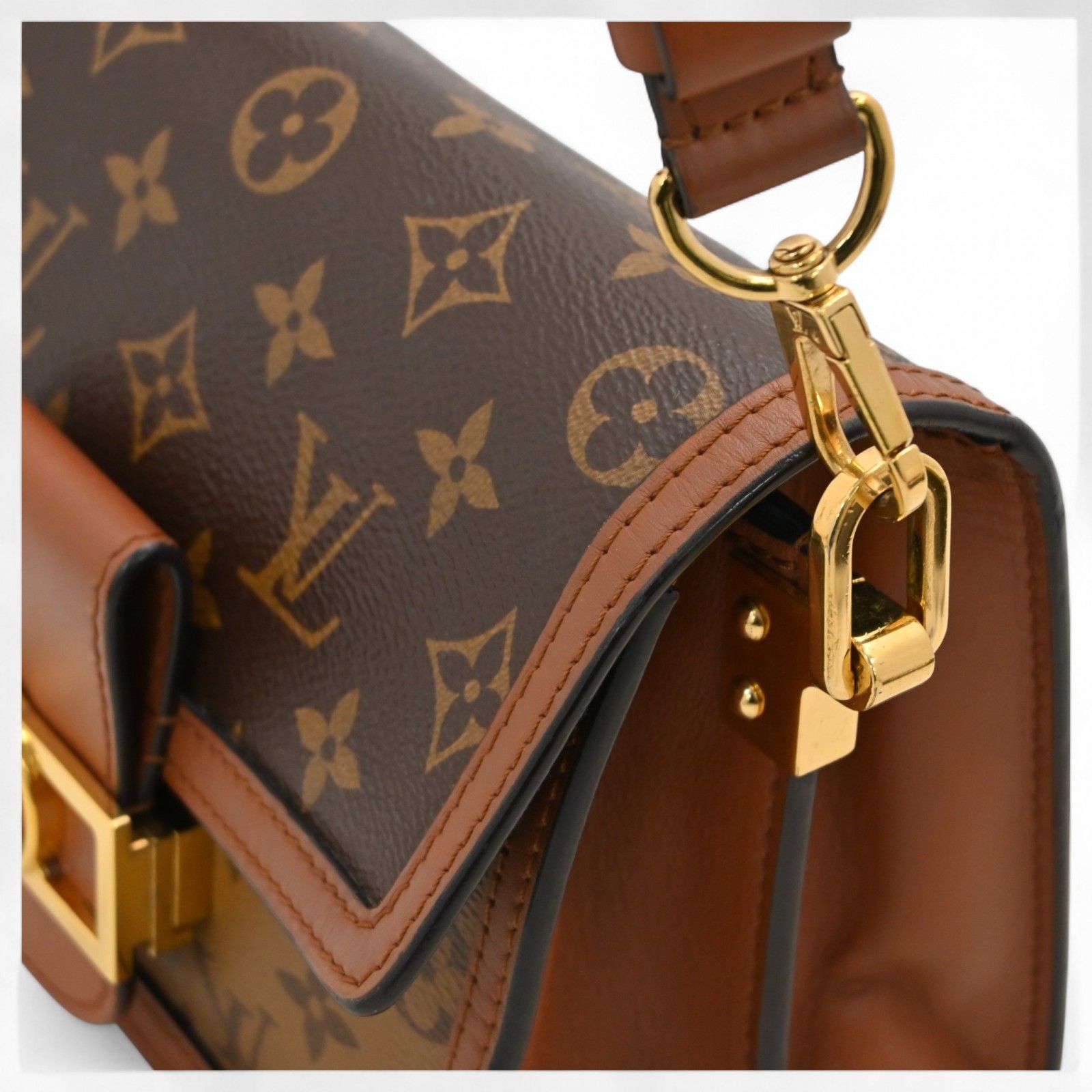 ルイヴィトン モノグラム リバース ドーフィーヌMINI ショルダーバッグ