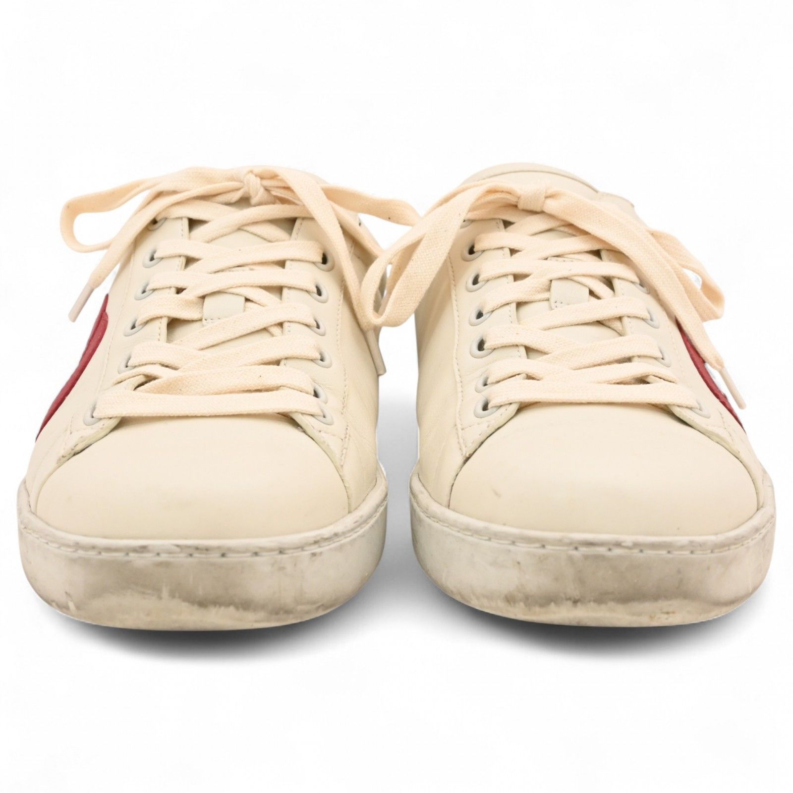 グッチ インターロッキングG ローカットスニーカー 7 1/2 ホワイト B