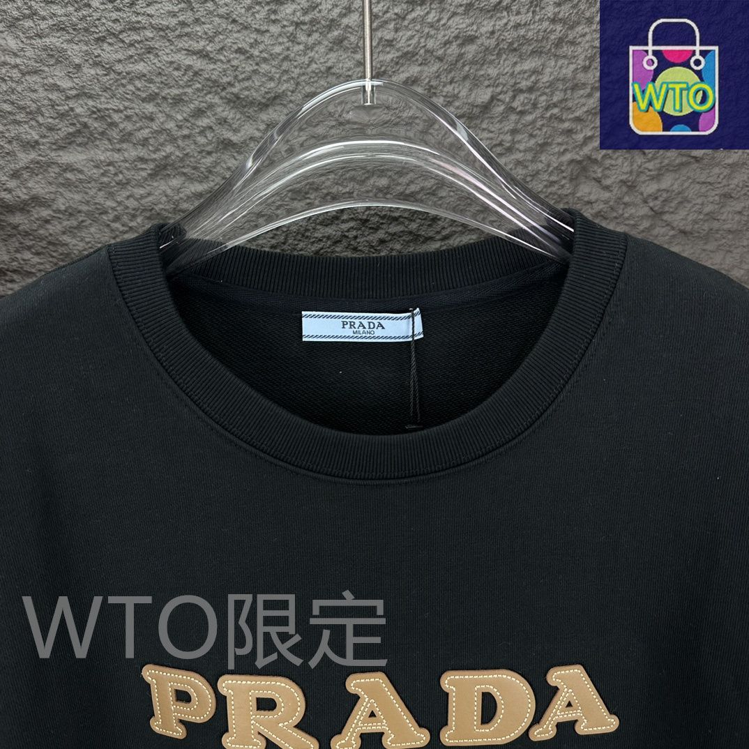 本日限定特価】PRADA メンズ＆レディース スウェットシャツ ロゴ