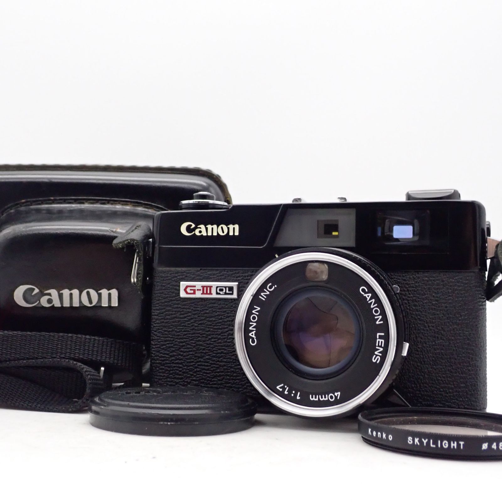 極上品 Canon Canonet QL17 G-III G3 ブラックペイント 40mm f1.7