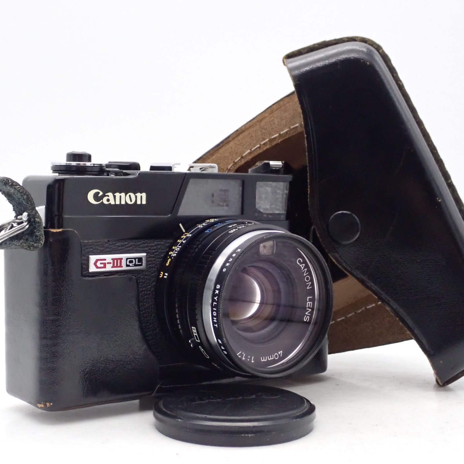 極上品 Canon Canonet QL17 G-III G3 ブラックペイント 40mm f1.7