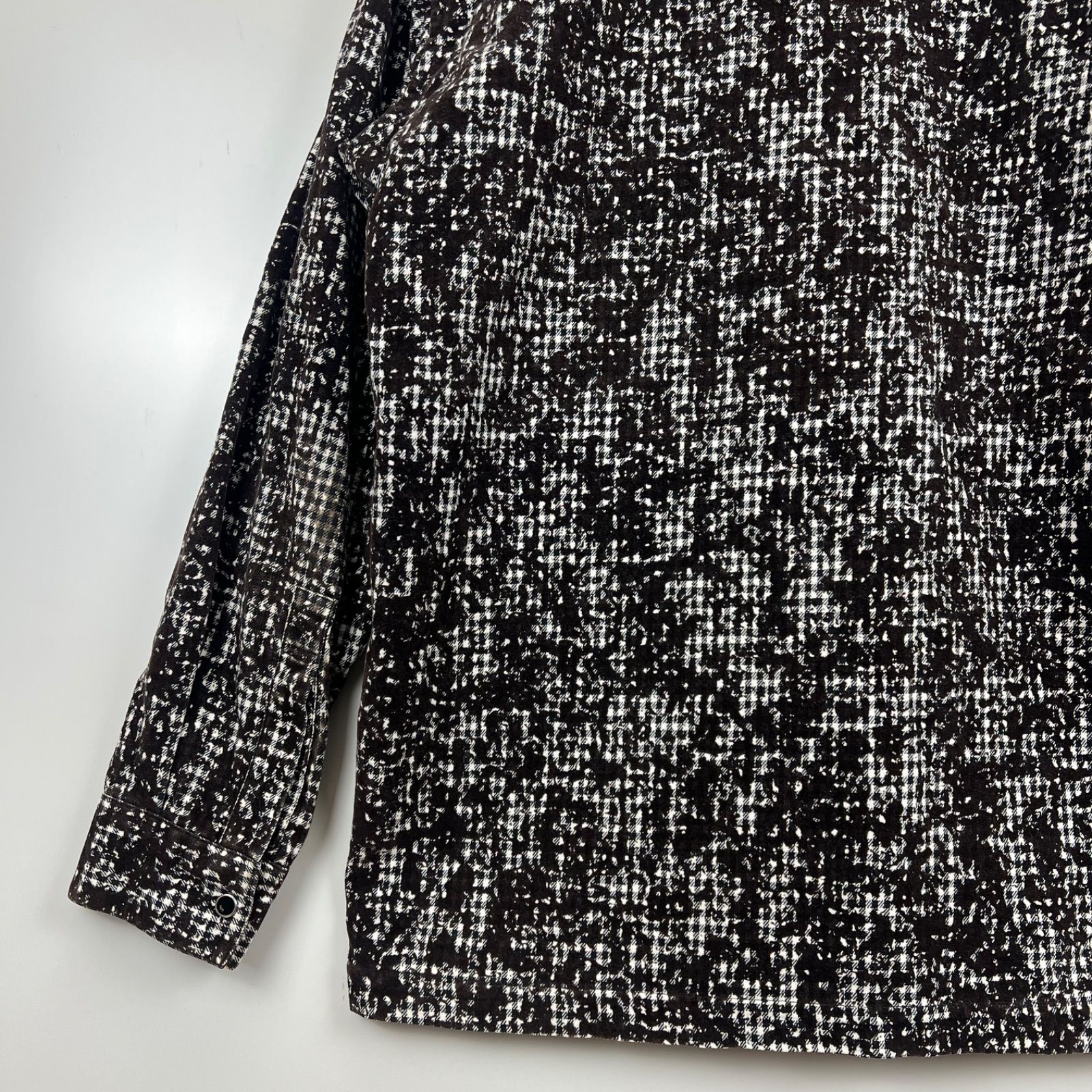 JPG GAULTIER HOMME objet 00s y2k archive all pattern zip L/S